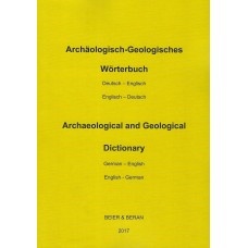 Archäologisch-Geologisches Wörterbuch - Deutsch – Englisch und Englisch - Deutsch